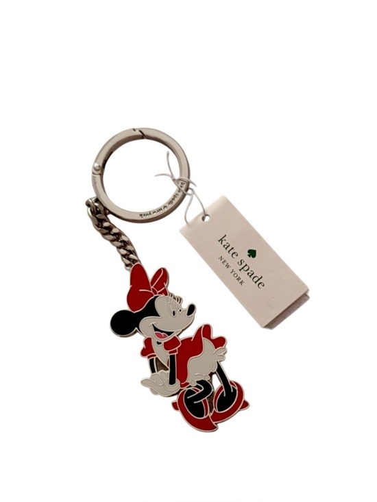 kate spade Handbags - NWT Disney Minnie Mouse Keychain Bag Charm Collectible Kate Spade